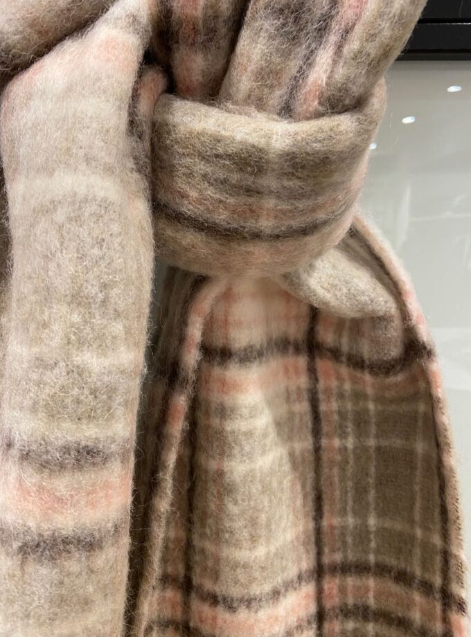 BUFANDA COLOR beige CLOSED