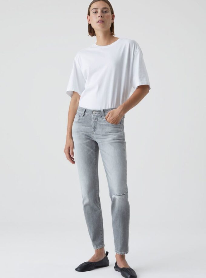 PANTALON COLOR GRIS_CLARO CLOSED