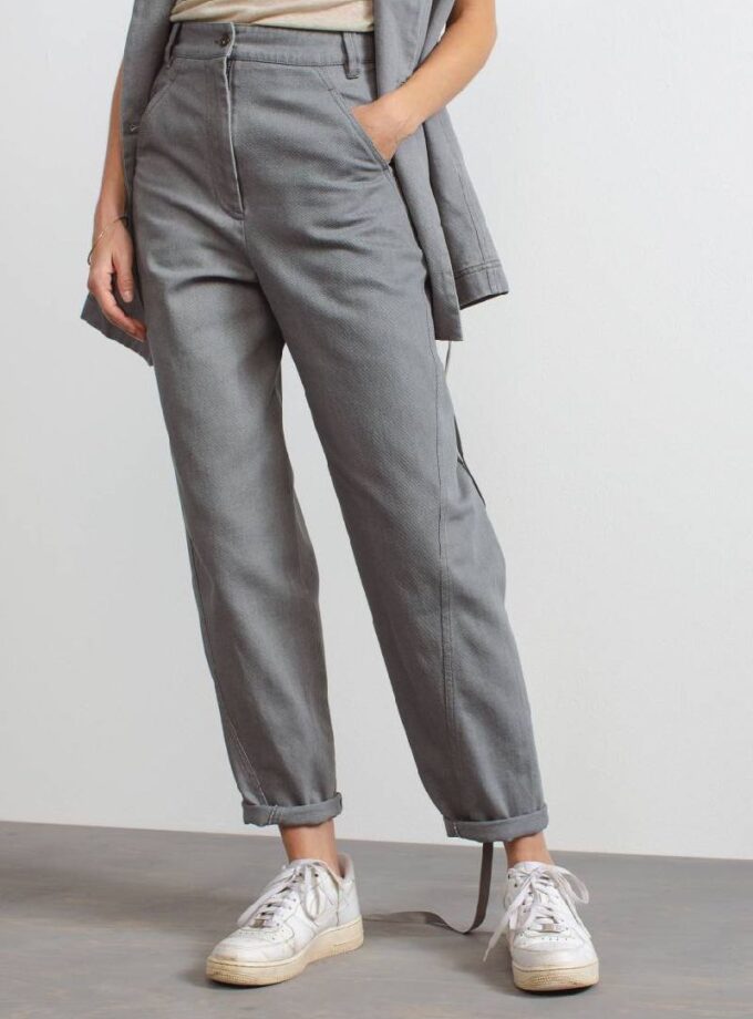 PANTALON COLOR GRIS HUMANOID
