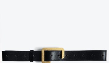 CINTURON  COLOR AZUL MARINO ZADIG ET VOLTAIRE