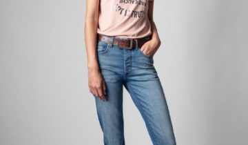 PANTALON  COLOR AZUL ZADIG ET VOLTAIRE
