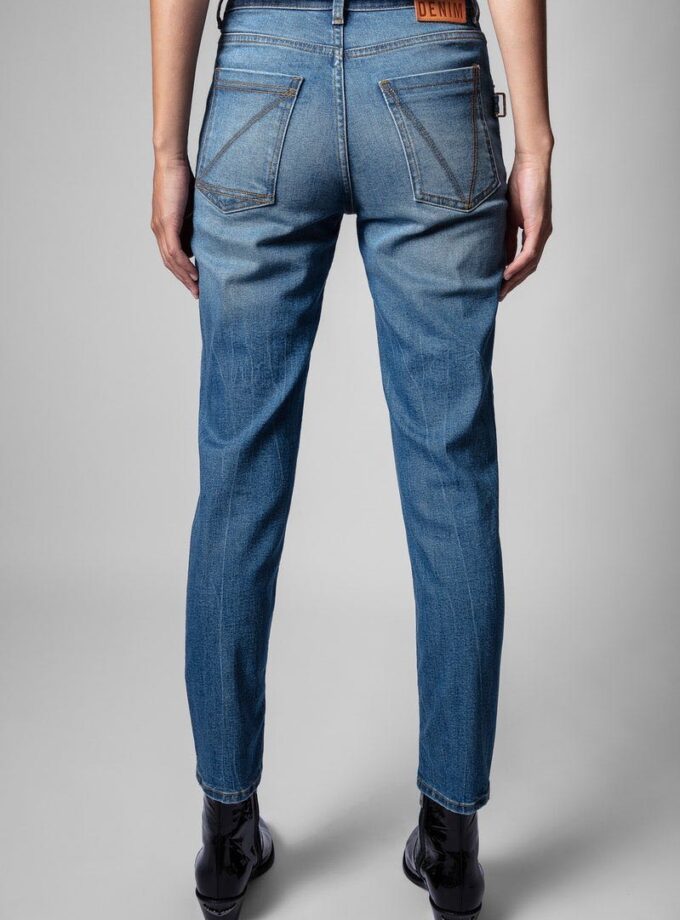 PANTALON  COLOR AZUL ZADIG ET VOLTAIRE