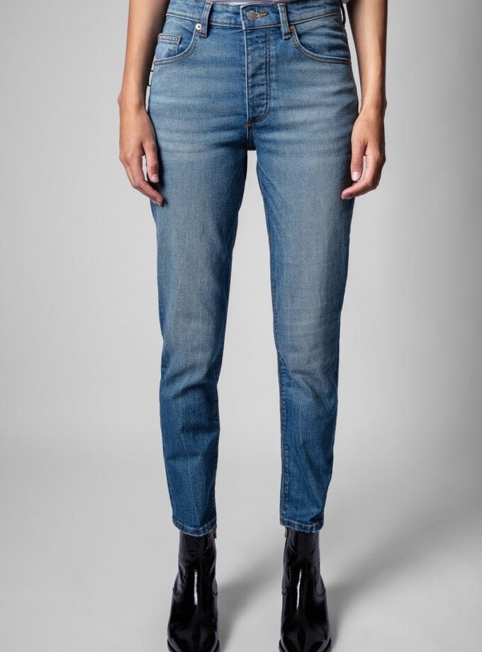 PANTALON  COLOR AZUL ZADIG ET VOLTAIRE