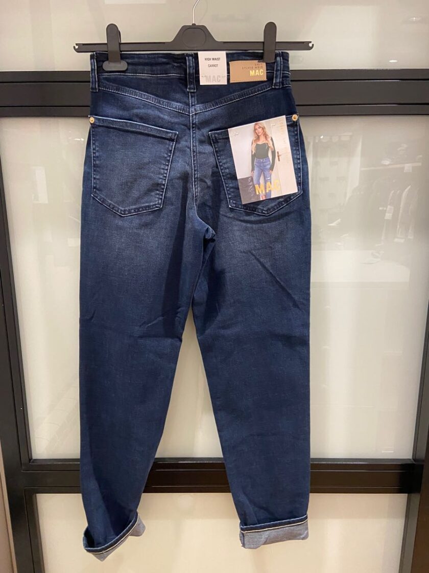 PANTALON  COLOR AZUL MAC - Imagen 3