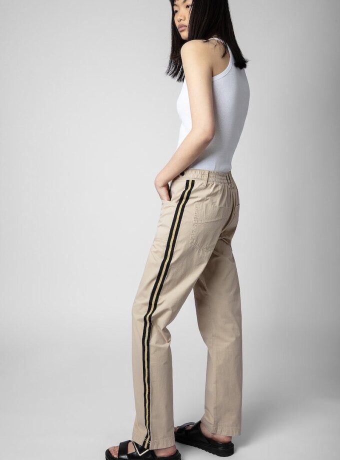 PANTALON  COLOR NATURAL ZADIG ET VOLTAIRE
