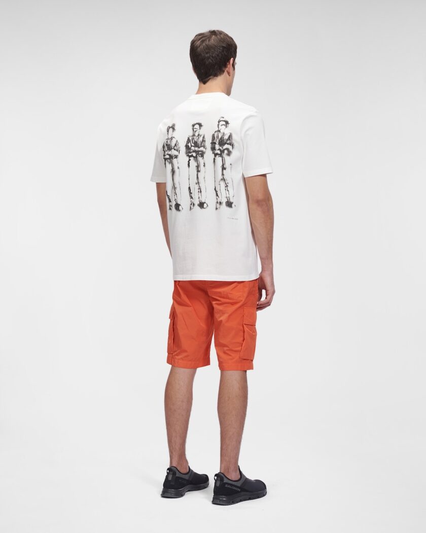 CAMISETA  COLOR BLANCO C.P. COMPANY - Imagen 3