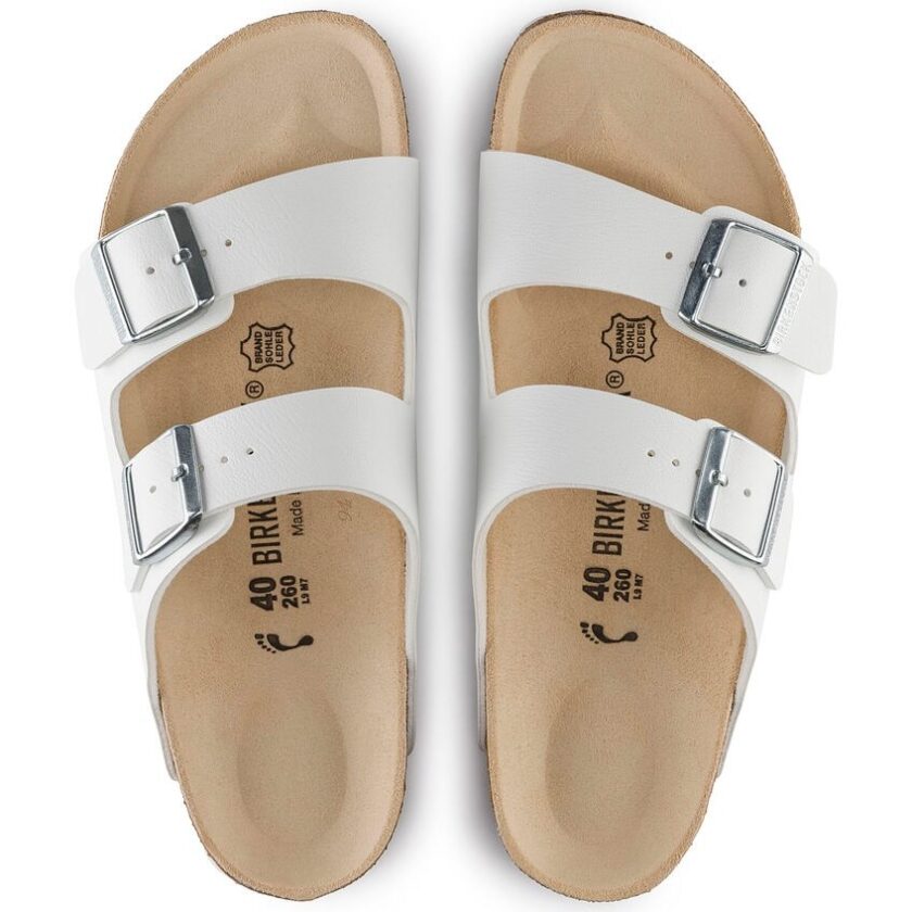 SANDALIA  COLOR white birkenstock - Imagen 2