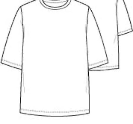 CAMISETA  COLOR BLANCO CLOSED