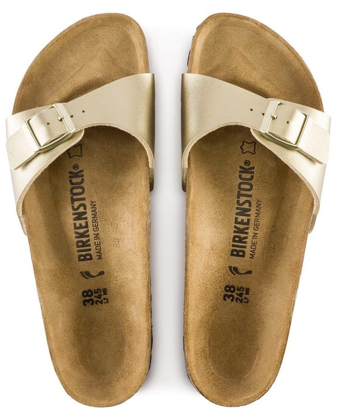 SANDALIA COLOR gold birkenstock