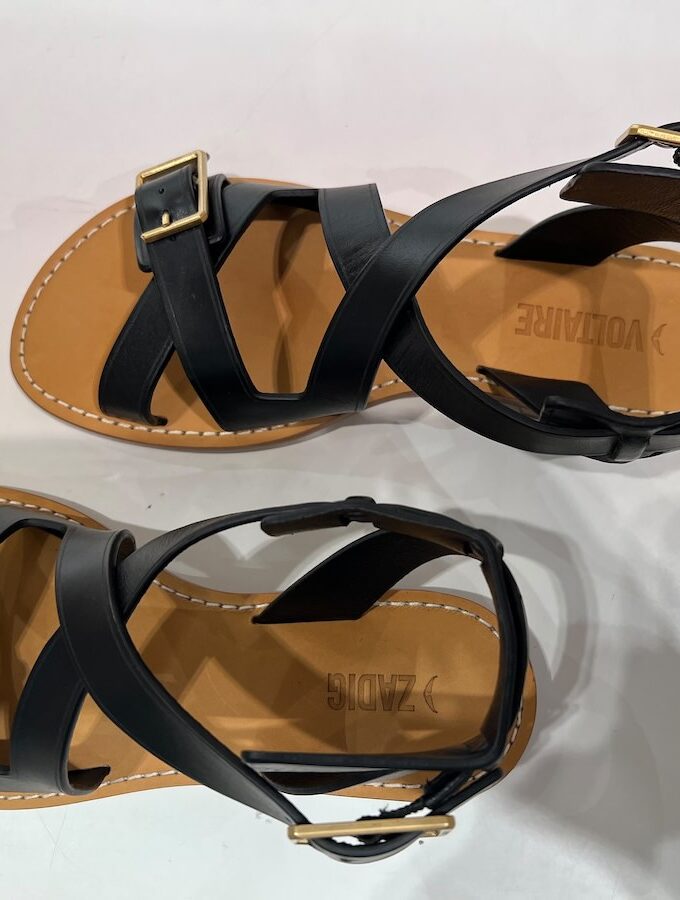 SANDALIA COLOR NEGRO ZADIG ET VOLTAIRE