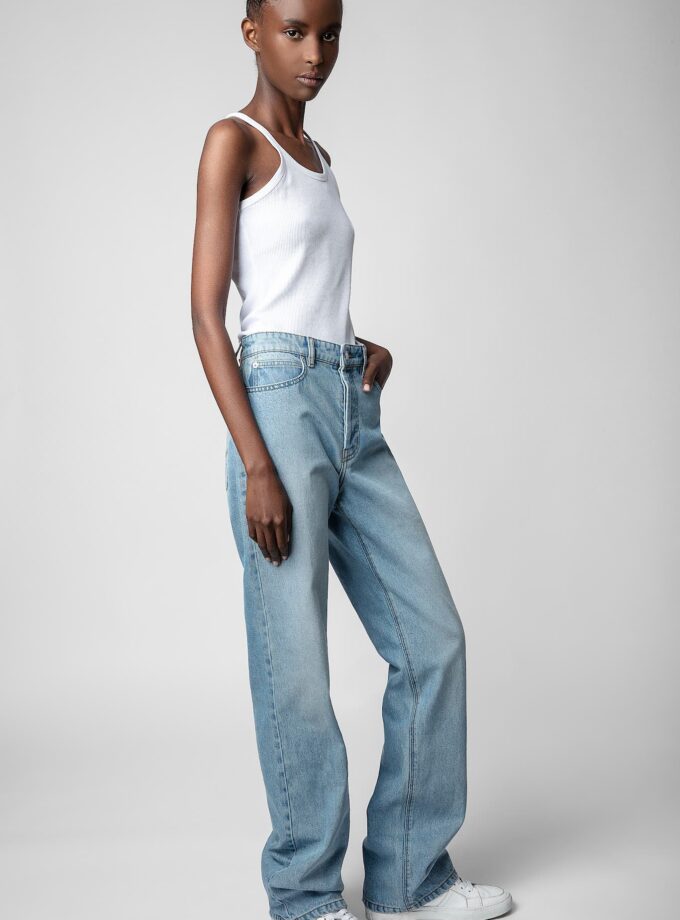 PANTALON  COLOR LIGHT BLUE ZADIG ET VOLTAIRE