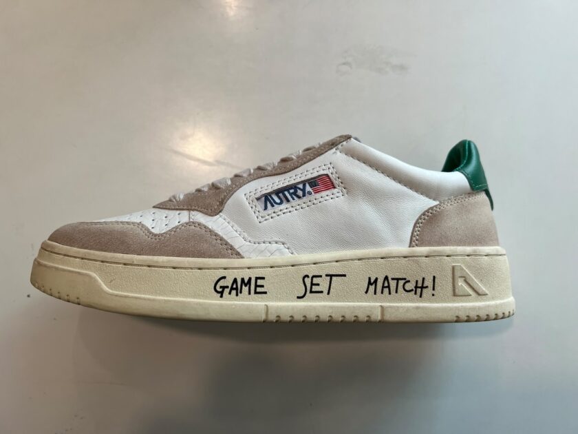 ZAPATILLAS  COLOR WHT_GREEN Autry
