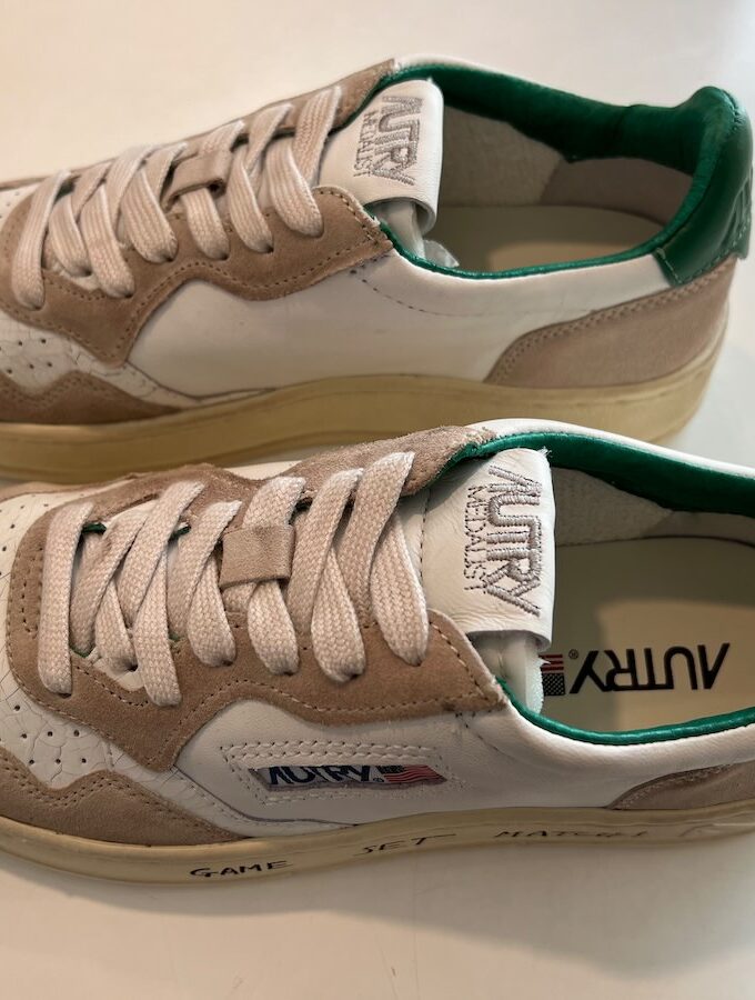 ZAPATILLAS COLOR WHT_GREEN Autry