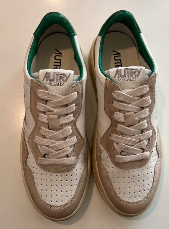 ZAPATILLAS COLOR WHT_GREEN Autry