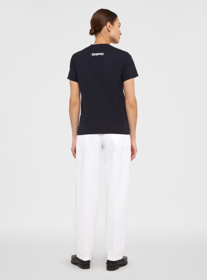 CAMISETA  COLOR MARINO ASPESI