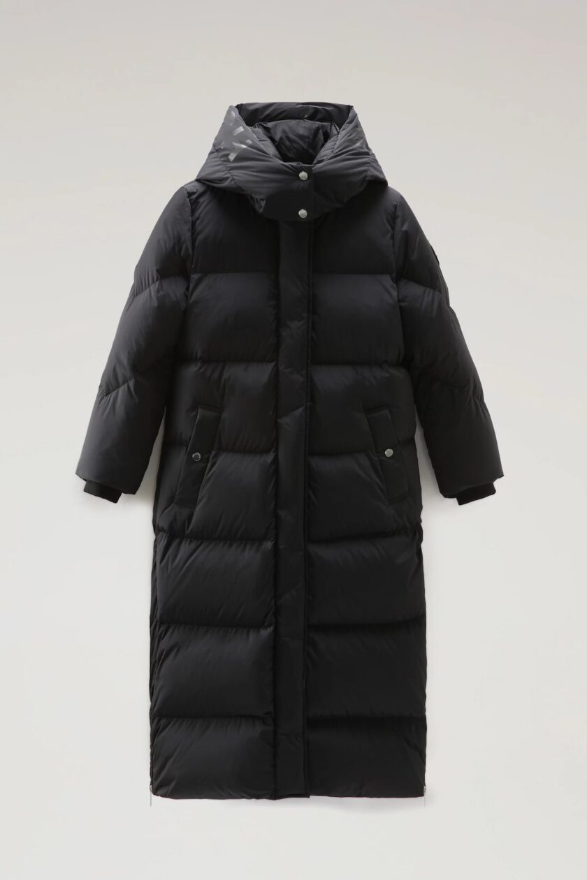 PLUMAS LARGO  COLOR NEGRO WOOLRICH