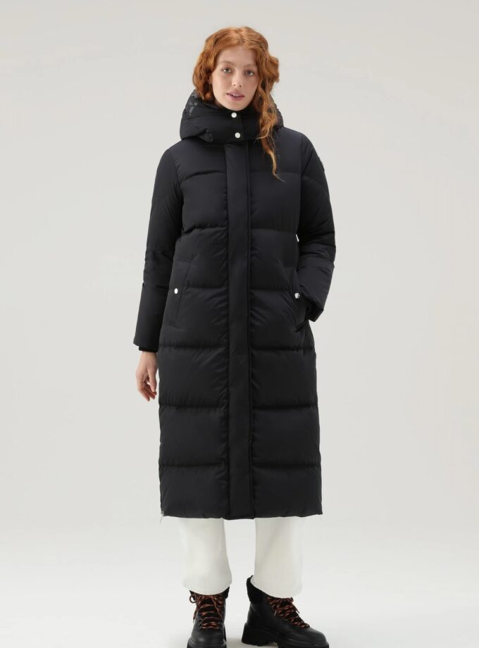 PLUMAS LARGO COLOR NEGRO WOOLRICH