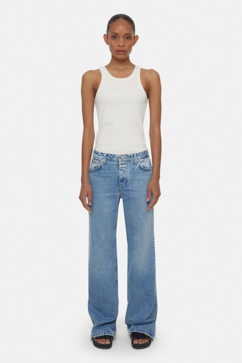 PANTALON  COLOR mid blue CLOSED - Imagen 3