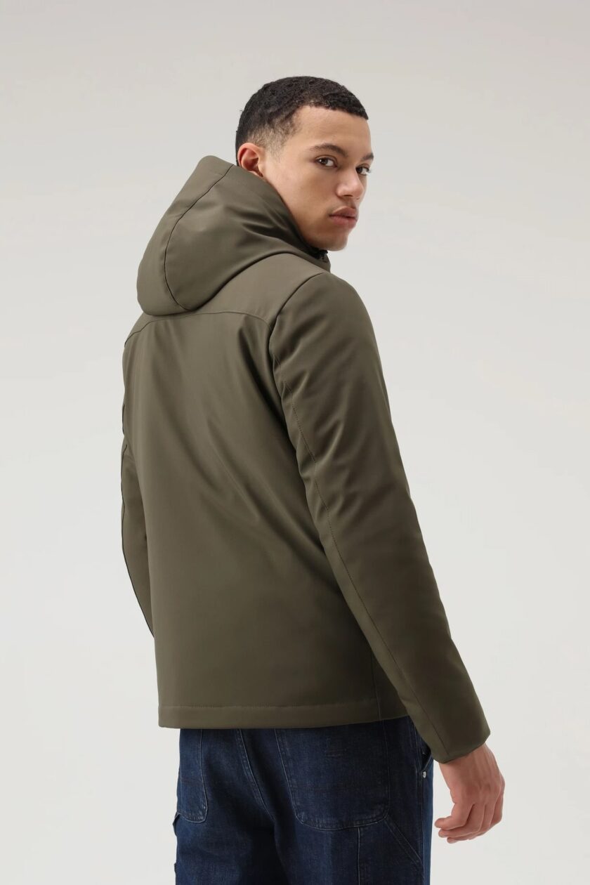 PLUMAS CORTO  COLOR VERDE WOOLRICH - Imagen 2