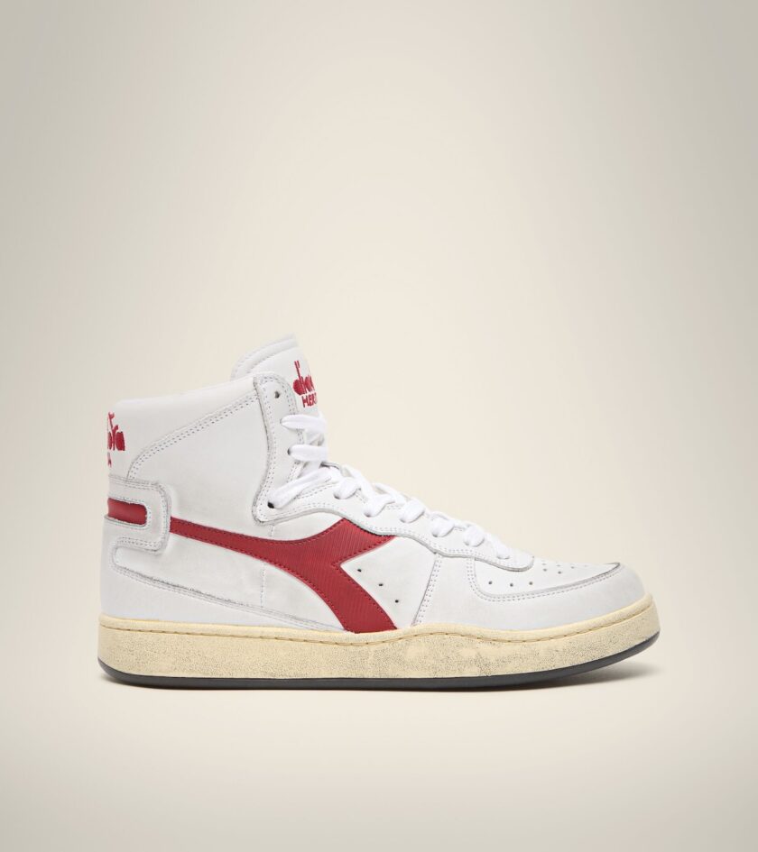 ZAPATILLAS  COLOR WHITE_GARNET DIADORA