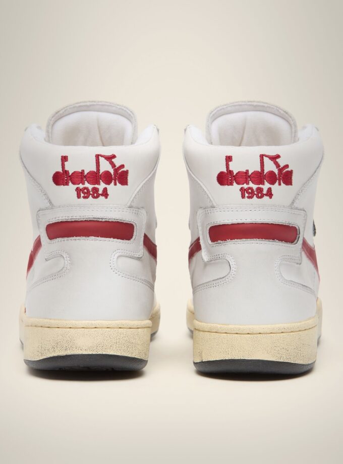 ZAPATILLAS COLOR WHITE_GARNET DIADORA