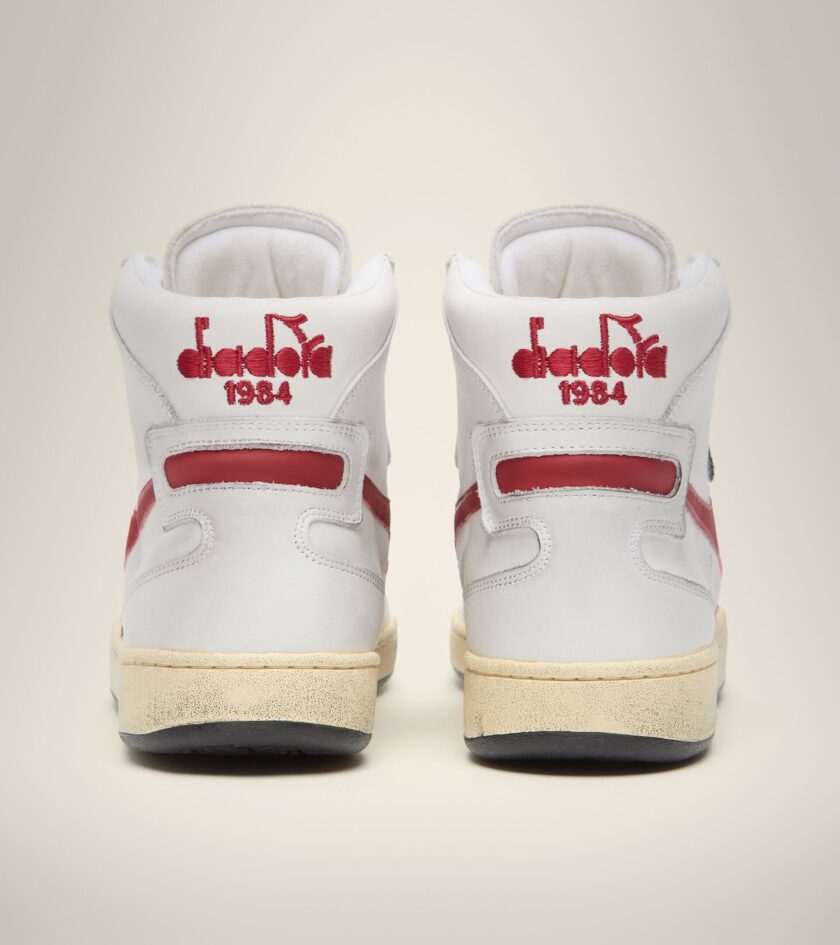 ZAPATILLAS  COLOR WHITE_GARNET DIADORA - Imagen 2
