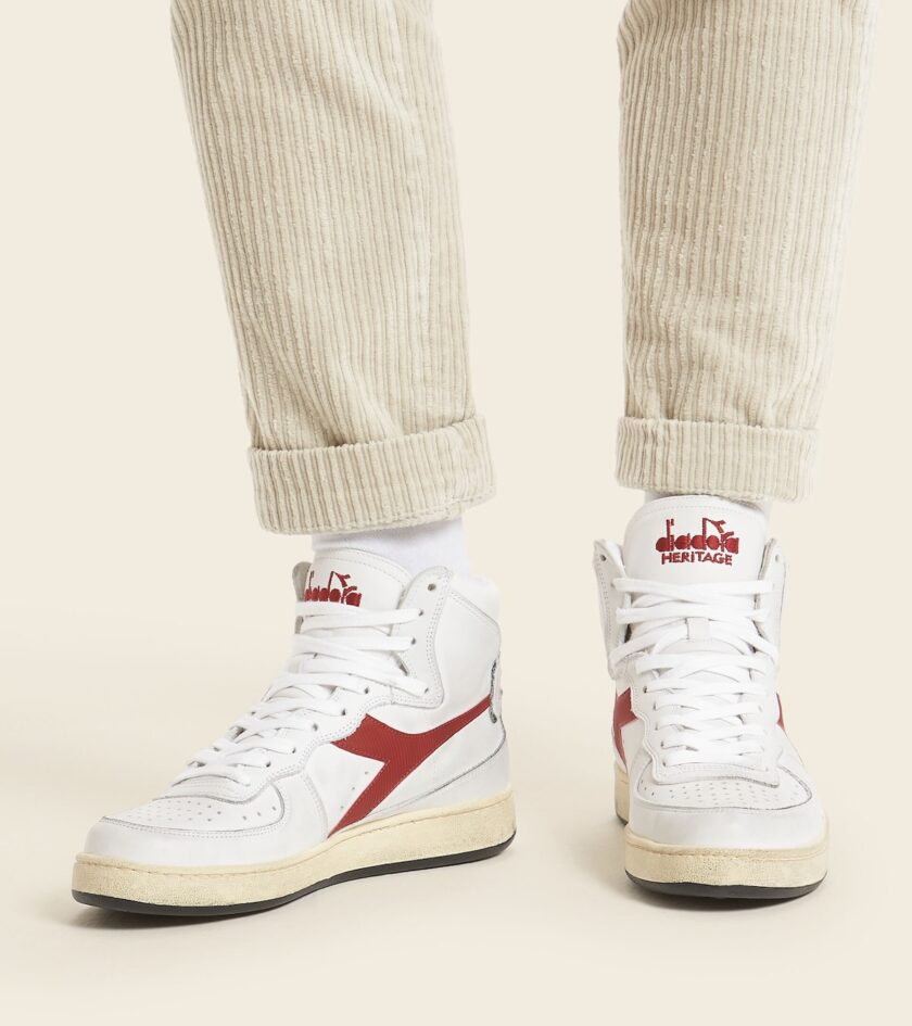ZAPATILLAS  COLOR WHITE_GARNET DIADORA - Imagen 3