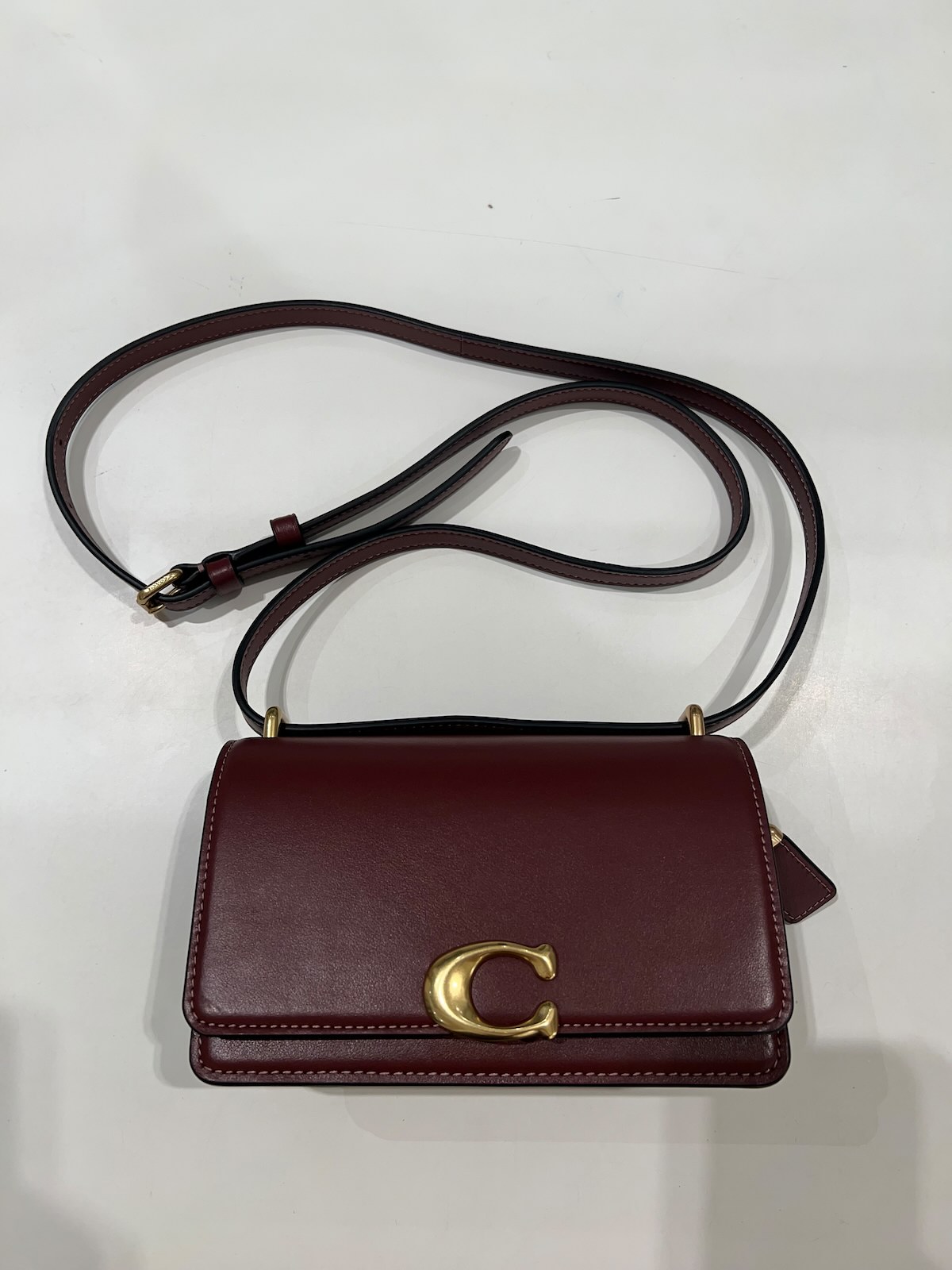 Bolsa coach color vino best sale