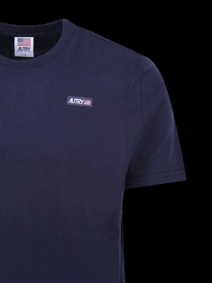 CAMISETA  COLOR AZUL MARINO Autry - Imagen 3