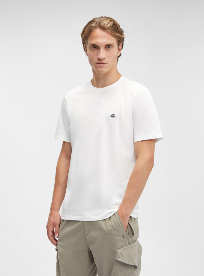 CAMISETA COLOR GAUZE WHITE C.P. COMPANY