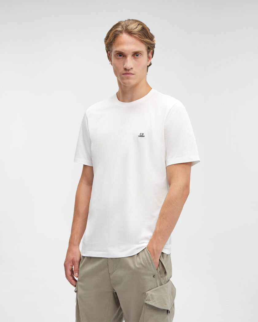 CAMISETA  COLOR GAUZE WHITE C.P. COMPANY - Imagen 2