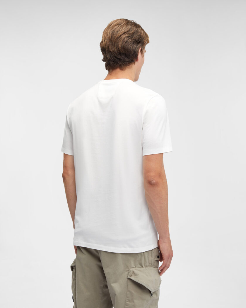 CAMISETA  COLOR GAUZE WHITE C.P. COMPANY - Imagen 3