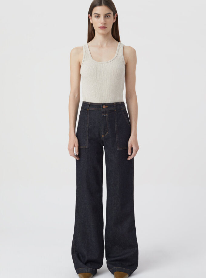 PANTALON  COLOR AZUL_OSCURO CLOSED