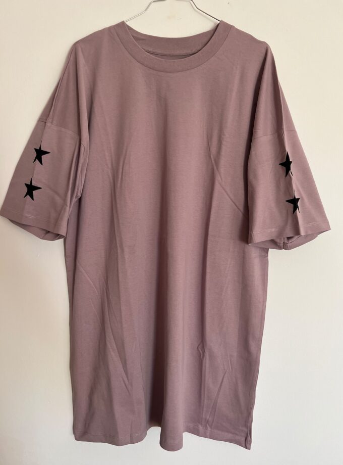 VESTIDO COLOR MALVA LAST CALL