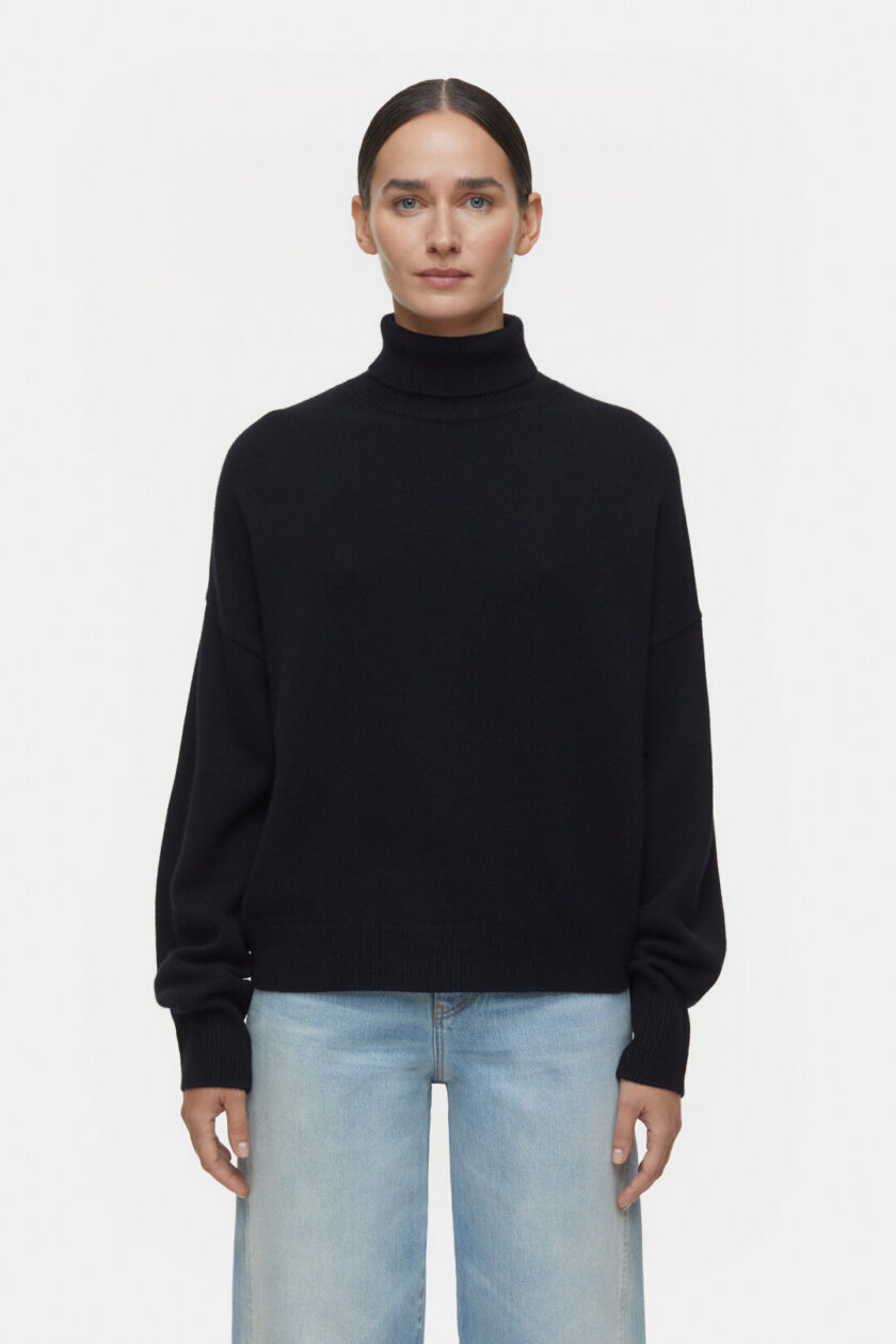JERSEY  COLOR NEGRO CLOSED - Imagen 2