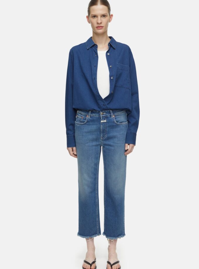 PANTALON  COLOR AZUL MEDIO CLOSED