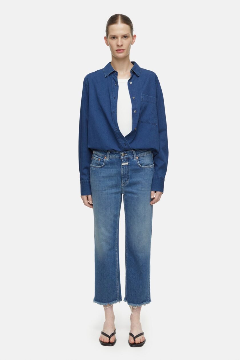PANTALON  COLOR AZUL MEDIO CLOSED - Imagen 2