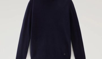 JERSEY  COLOR MELTON BLUE WOOLRICH