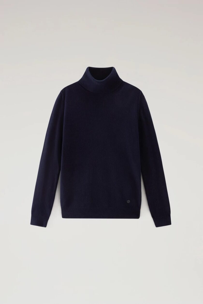 JERSEY  COLOR MELTON BLUE WOOLRICH