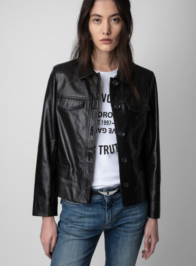 CHAQUETA COLOR NEGRO ZADIG ET VOLTAIRE