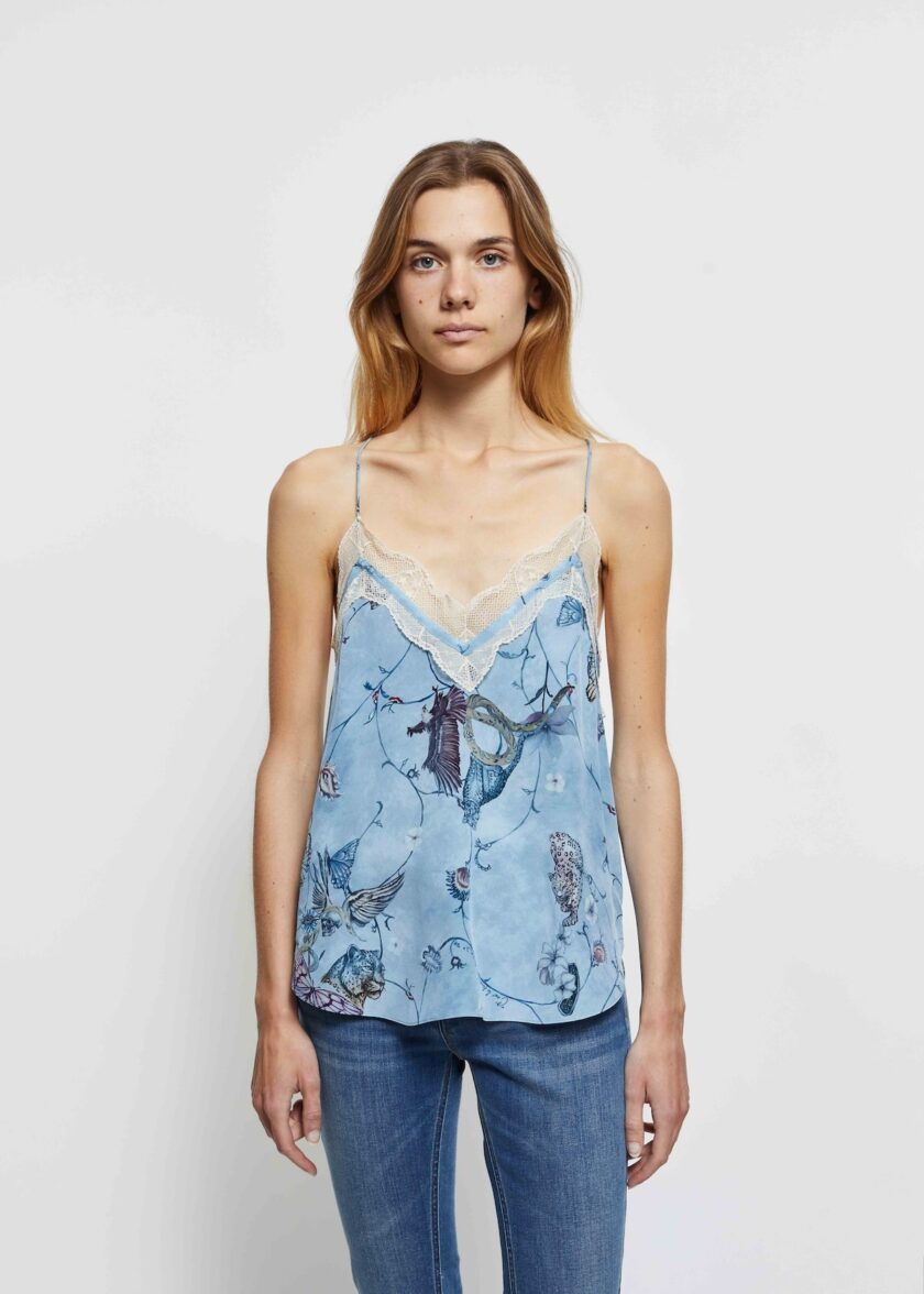 TOP  COLOR GLACIER ZADIG ET VOLTAIRE - Imagen 2