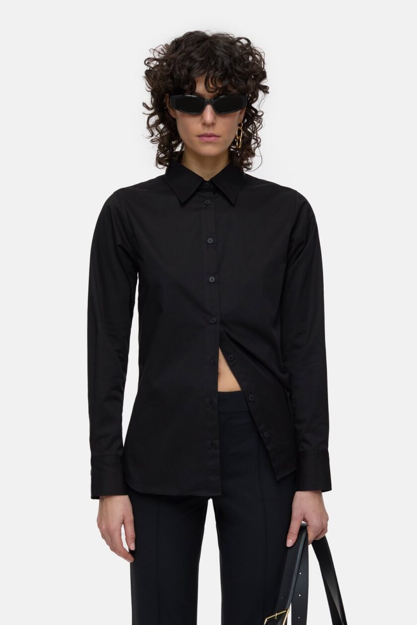 CAMISA  COLOR NEGRO CLOSED - Imagen 2