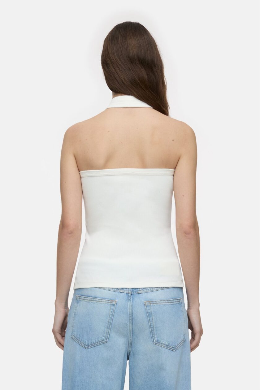 TOP  COLOR MARFIL CLOSED - Imagen 3