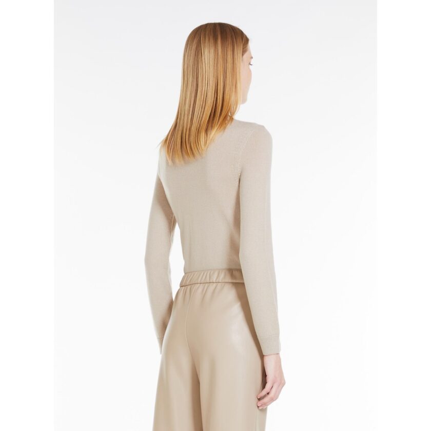 JERSEY  COLOR BEIGE MAX MARA - Imagen 2