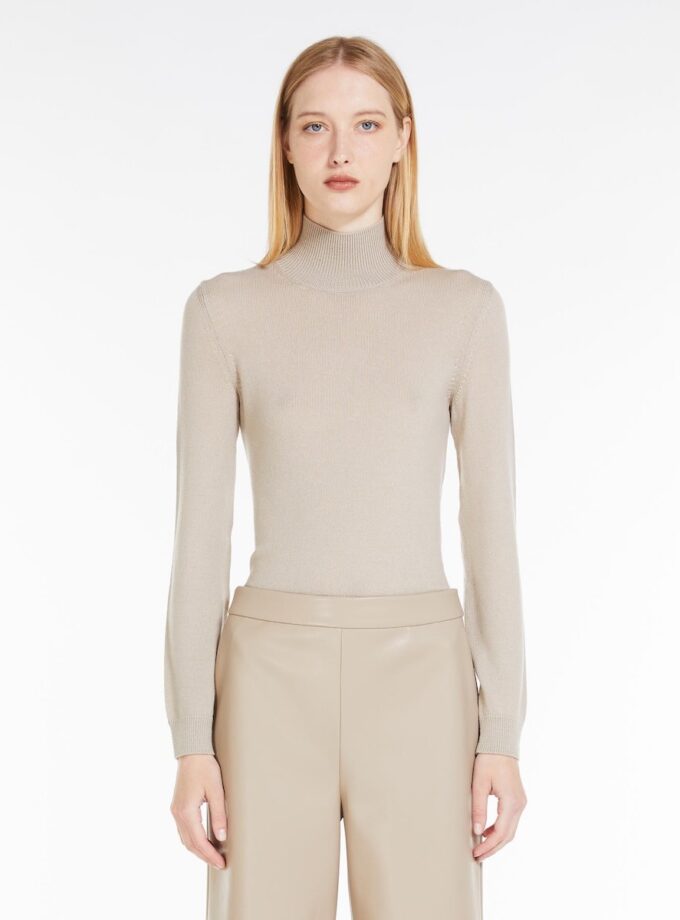 JERSEY COLOR BEIGE MAX MARA