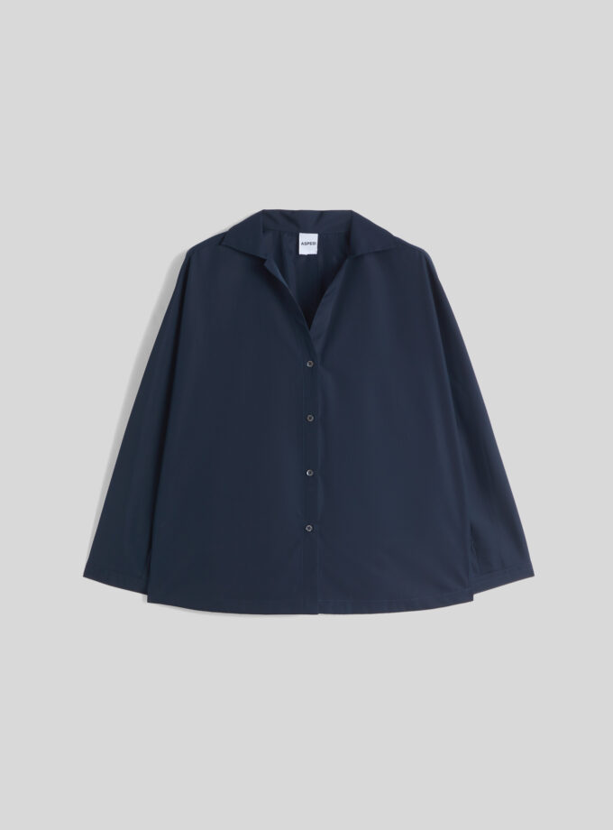 CAMISA  COLOR AZUL MARINO ASPESI