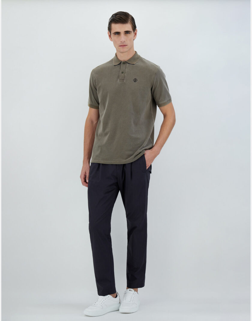 POLO  COLOR MILITAR CLARO HERNO - Imagen 2