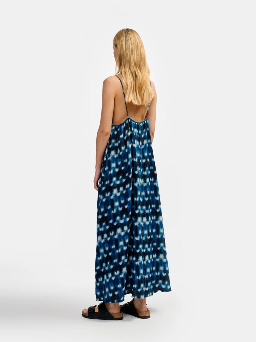 VESTIDO  COLOR AZUL BEELEROSE - Imagen 2