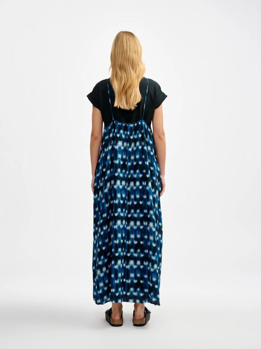 VESTIDO  COLOR AZUL BEELEROSE - Imagen 3