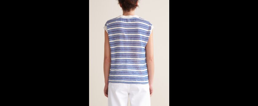 CAMISETA  COLOR azul BEELEROSE - Imagen 2